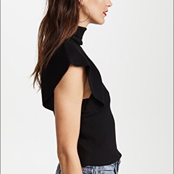 Turtleneck Ruffle Top - Picture 2 of 2